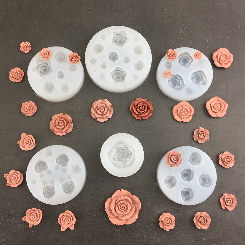 Soap Making Tutorial - Силиконовые 3D формы в форме розы,