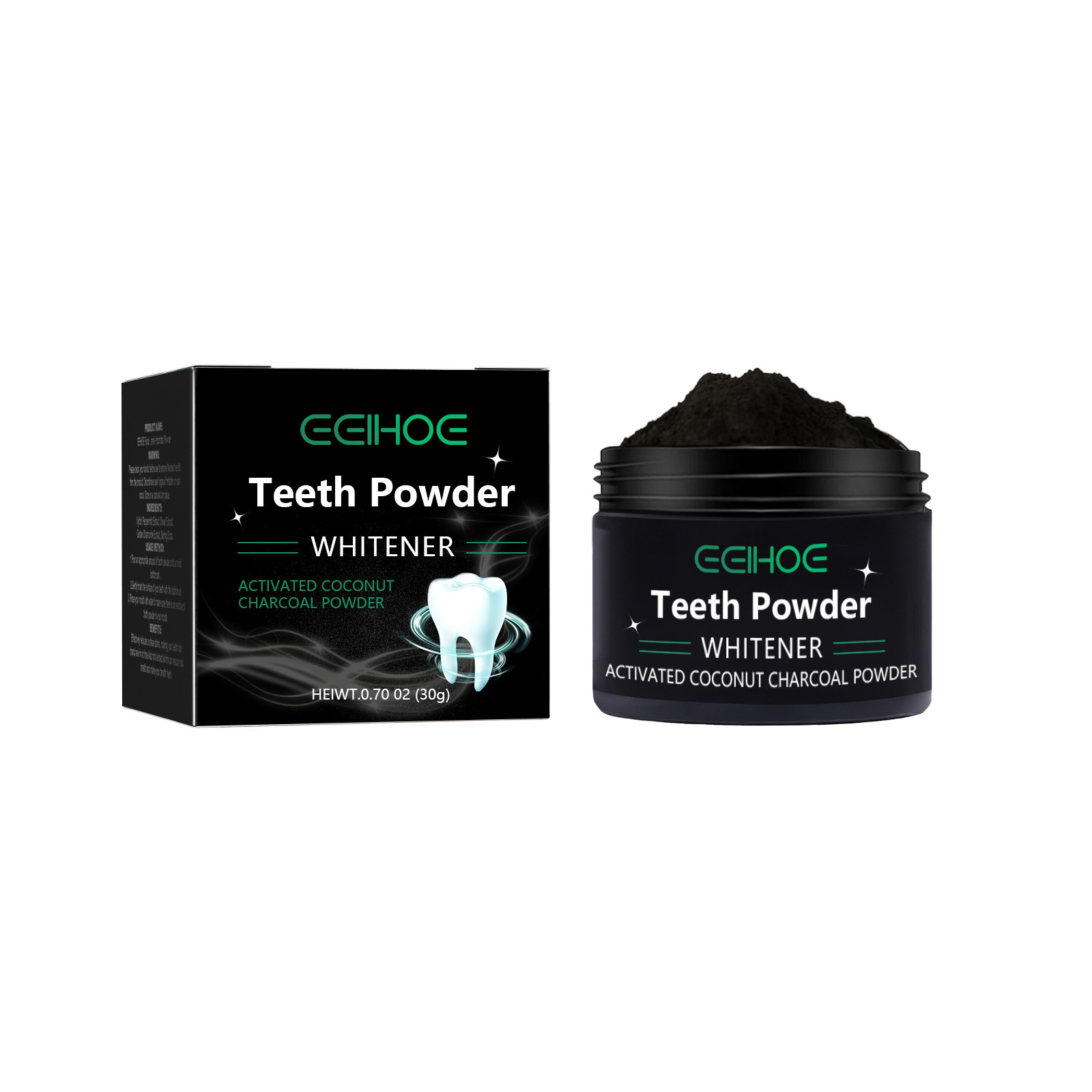 Угольный порошок EELHOE для от – обзор и цена Activated Charcoal Powder