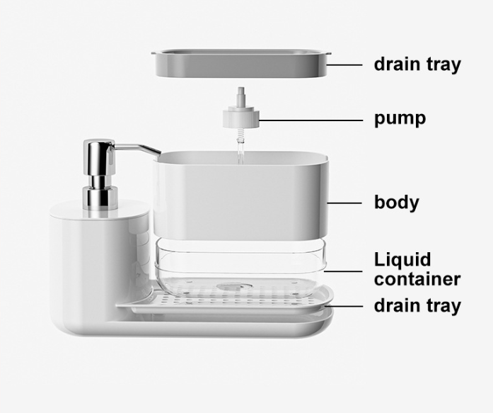 Дозатор для жидкого мыла 2 в 1 – обзор и цена Soap Making Tray