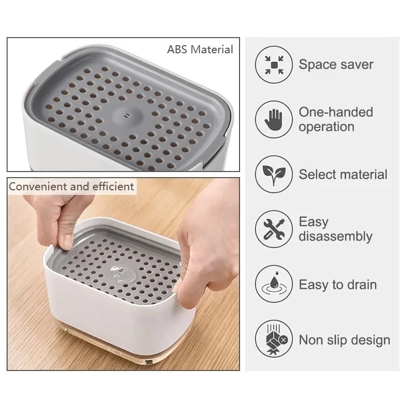 Дозатор для жидкого мыла 2 в 1 – обзор и цена Soap Making Tray