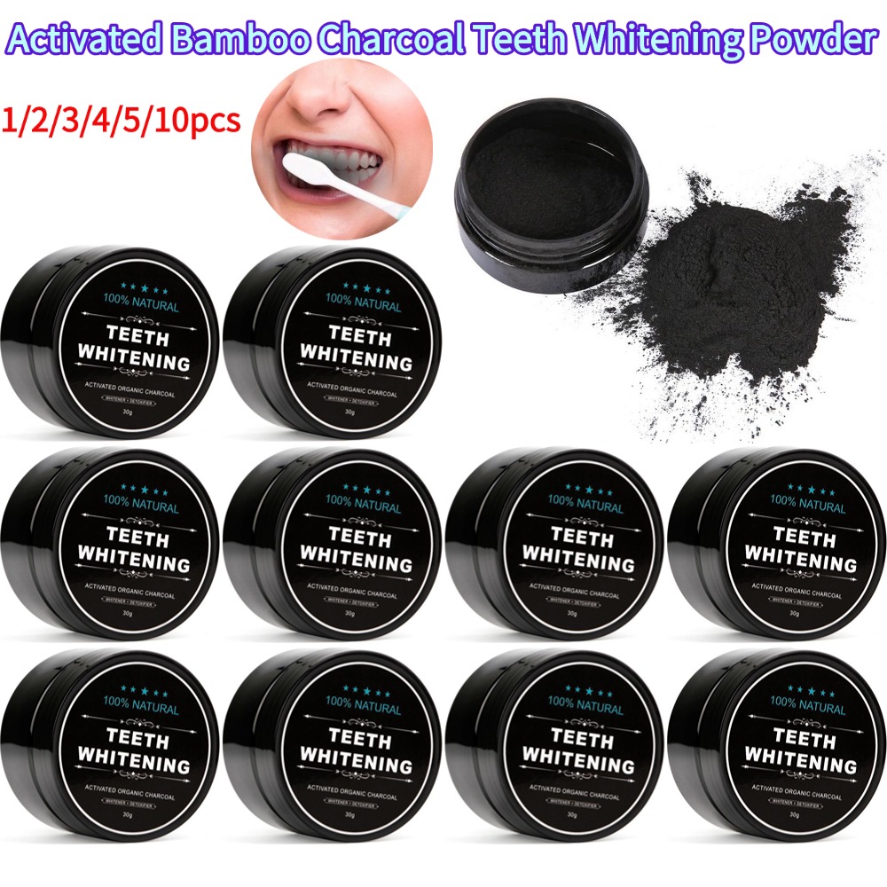 Отбеливающий порошок для зубов – обзор и цена Activated Charcoal Powder